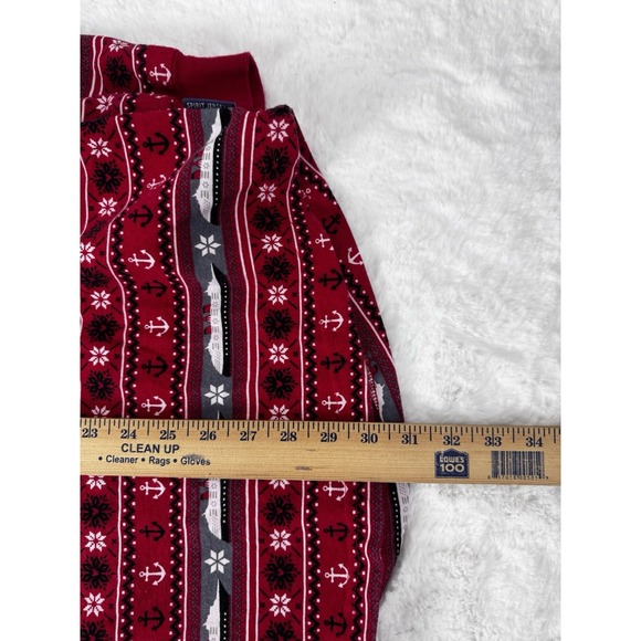 Disney Cruise Line Spirit Jersey Holiday Ship Fair Isle Christmas Read Adult L - Picture 8 of 14